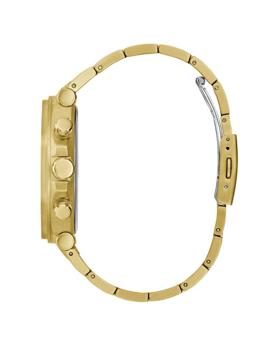 Timeless Precision in Gold-Tone Chronograph Elegance