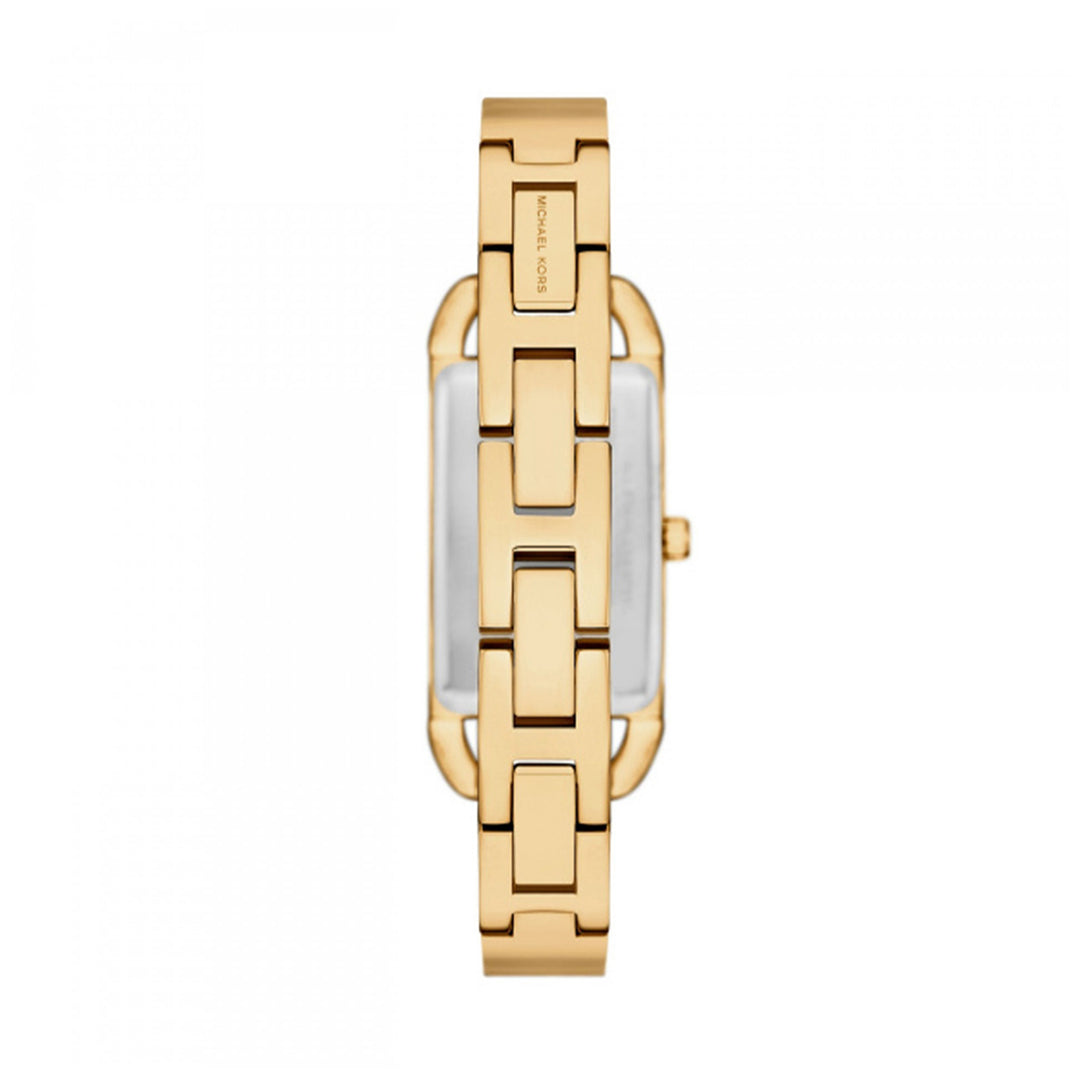 Michael Kors Gold Crystal Rectangular Watch