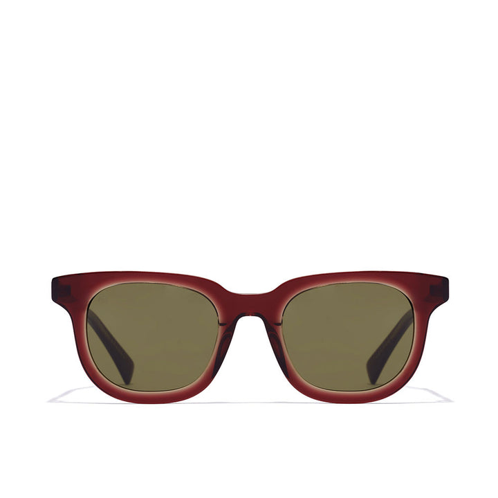 Square blue carey acetate sunglasses, 51 mm lenses, Unisex