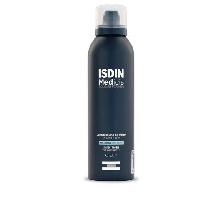50 ml white shaving foam tube for Man; sensitive skin, antibacterial