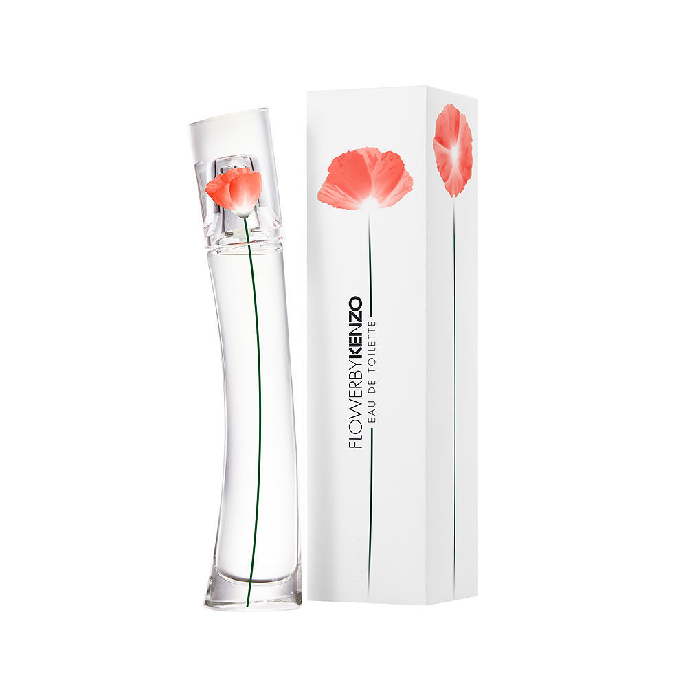 50 ml red-poppy inspired perfume bottle, floral eau de toilette for Women