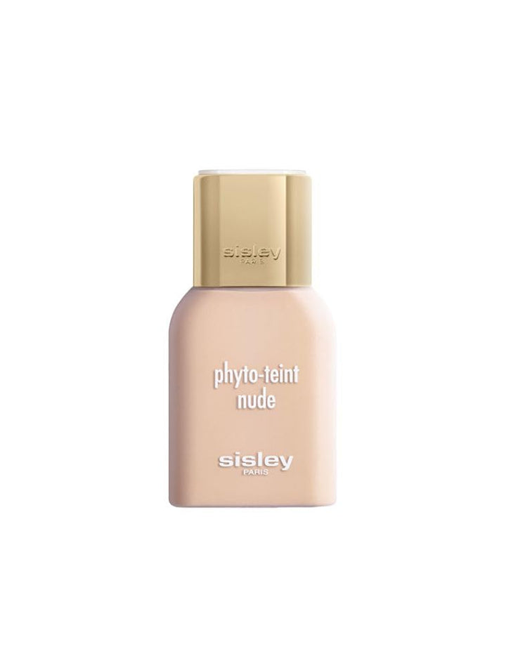 30 ml fluid foundation bottle, cream shade 1W, satin finish